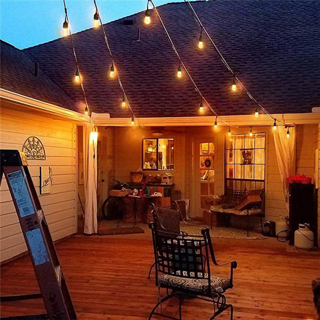 S14 15LED Weihnachtsschmuck Solar Lichterkette